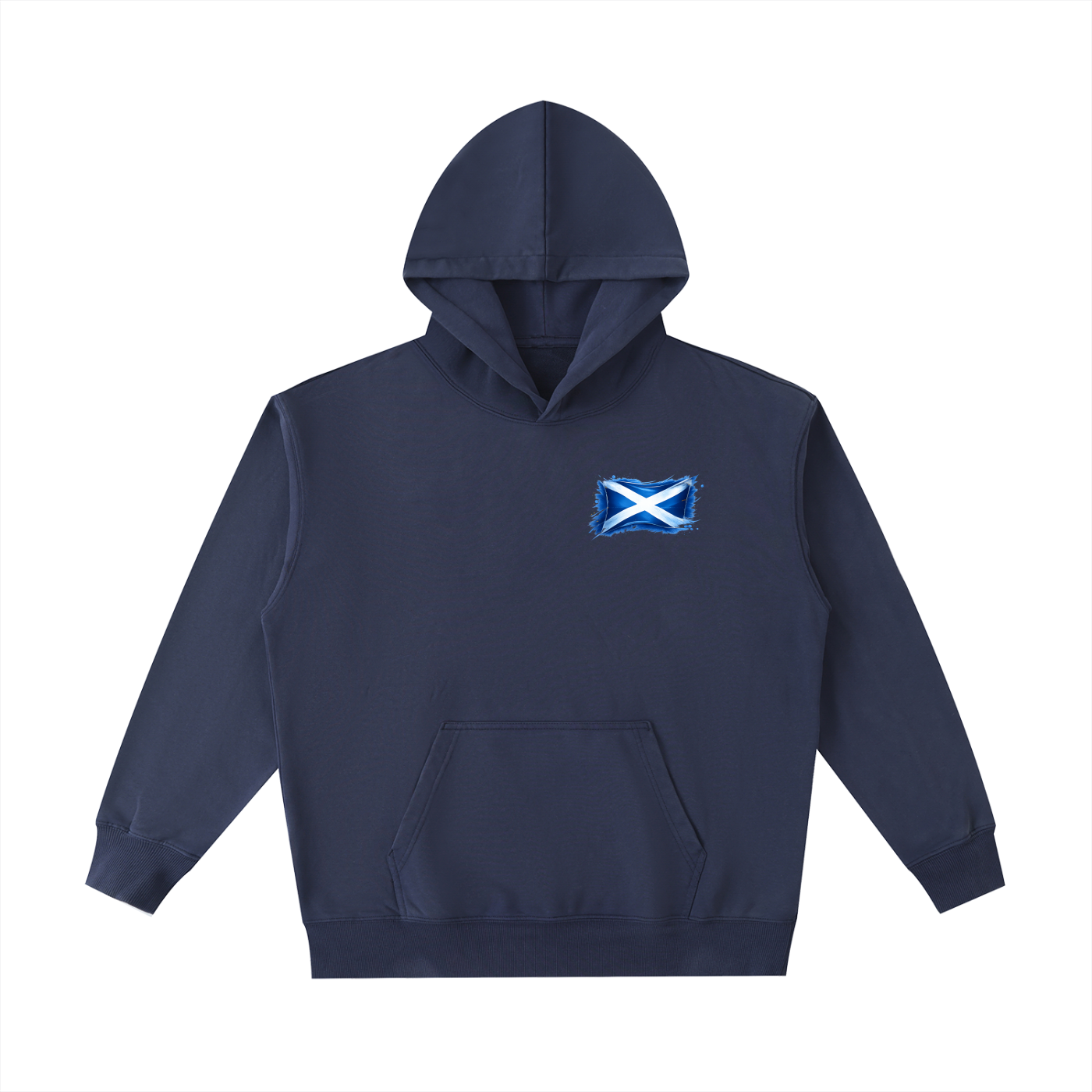 Vintage Washed Heavyweight Hoodie - NO SCOTLAND NO PARTY