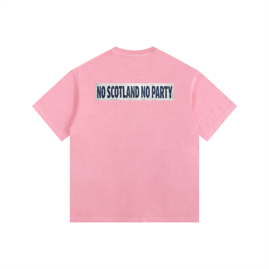 NO SCOTLAND NO PARTY T-SHIRT
