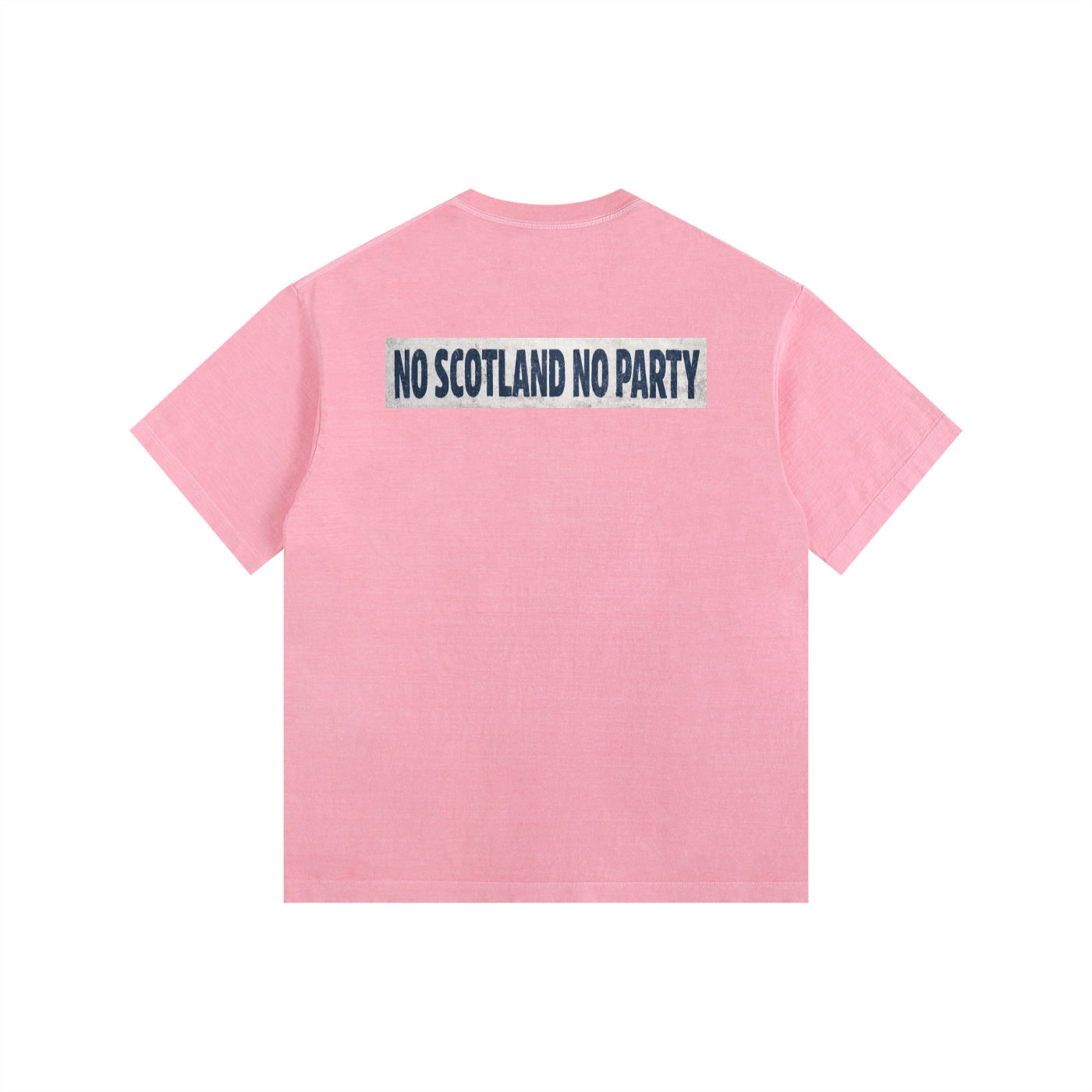 NO SCOTLAND NO PARTY T-SHIRT