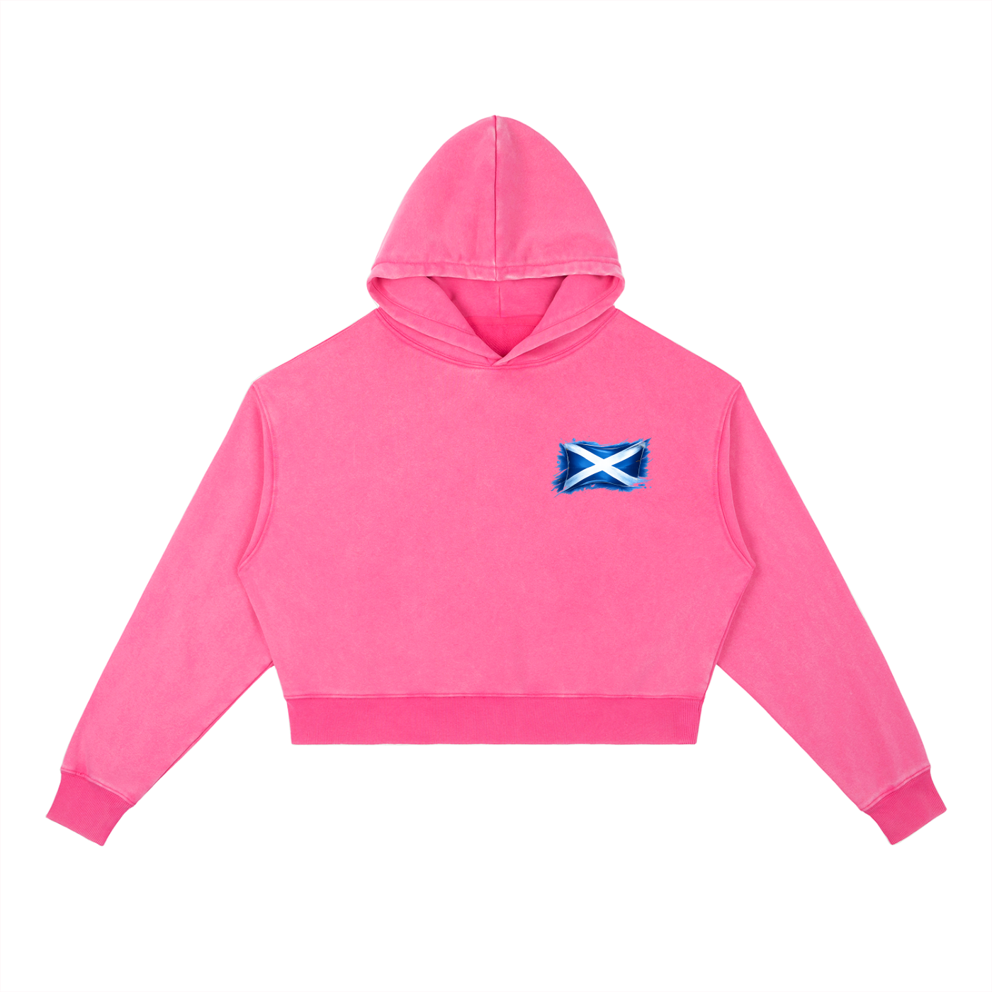 Vintage Washed Heavyweight Hoodie - NO SCOTLAND NO PARTY