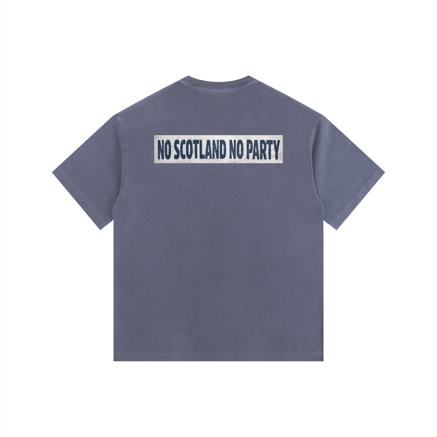 NO SCOTLAND NO PARTY T-SHIRT